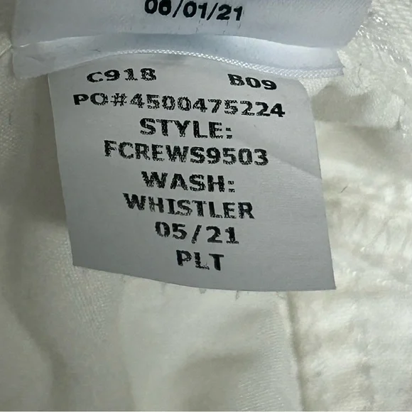 Favorite Daughter The Otto High Rise Boyfriend Jeans In Whistler White NWT - Picture 12 of 12